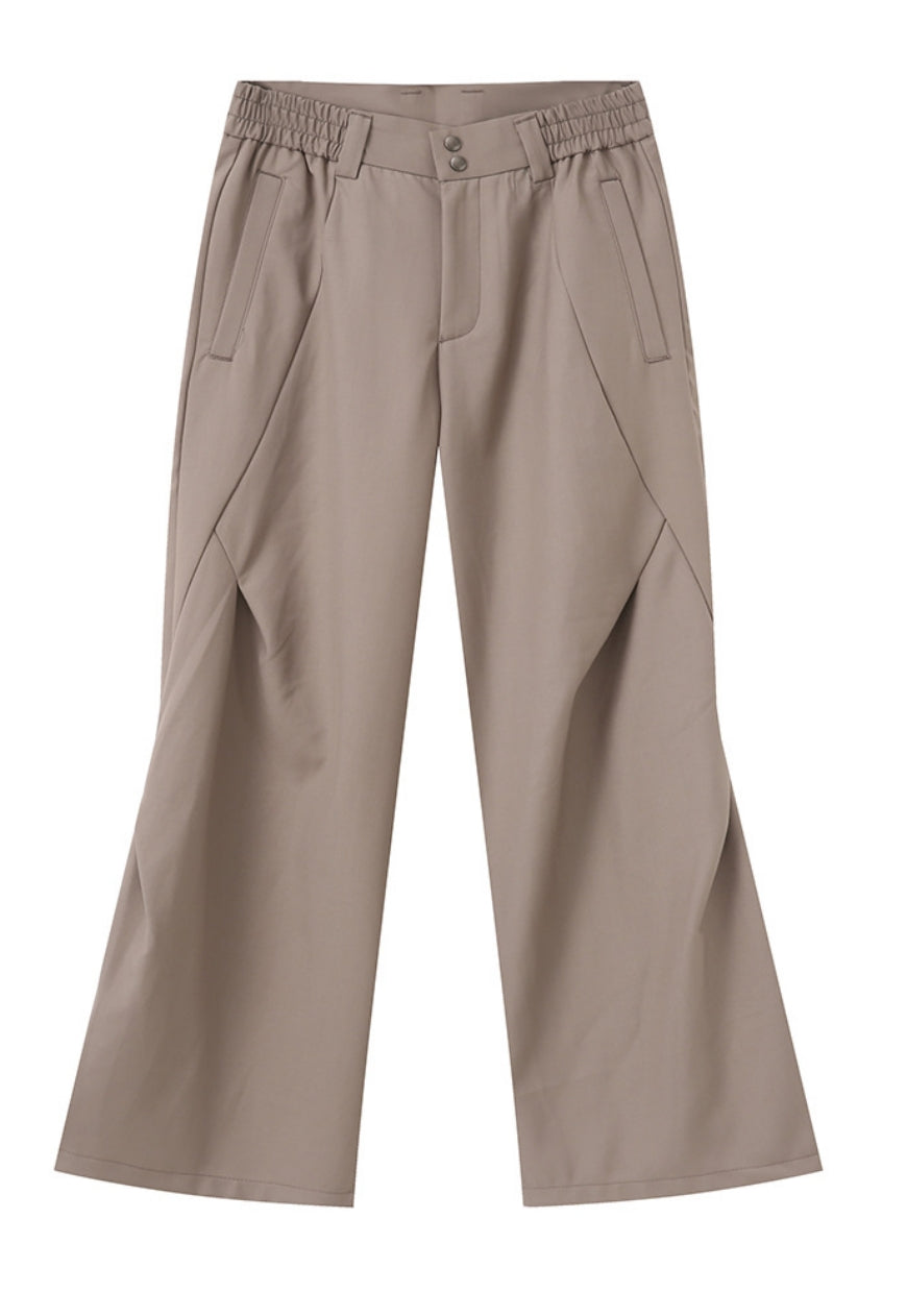Men's pleated trousers