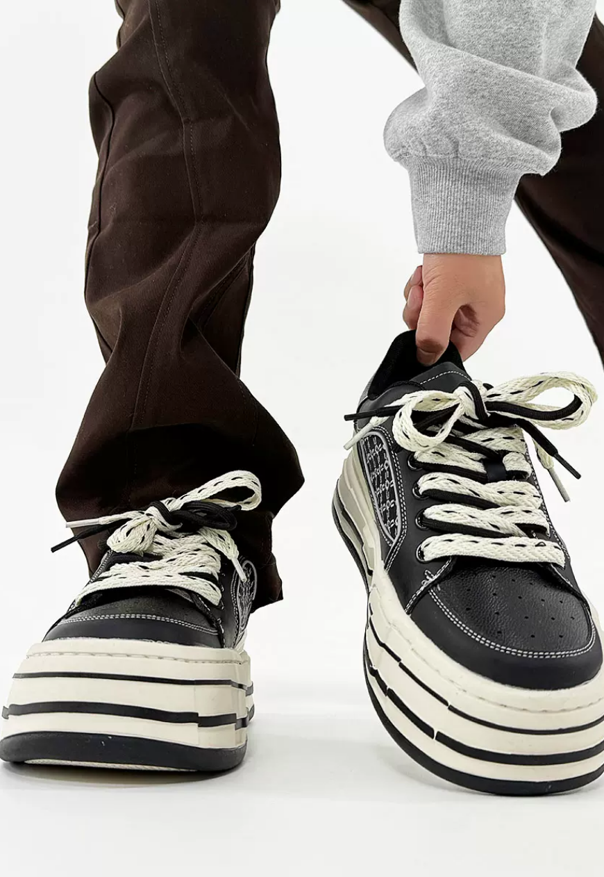 Unisex retro irregular shoes