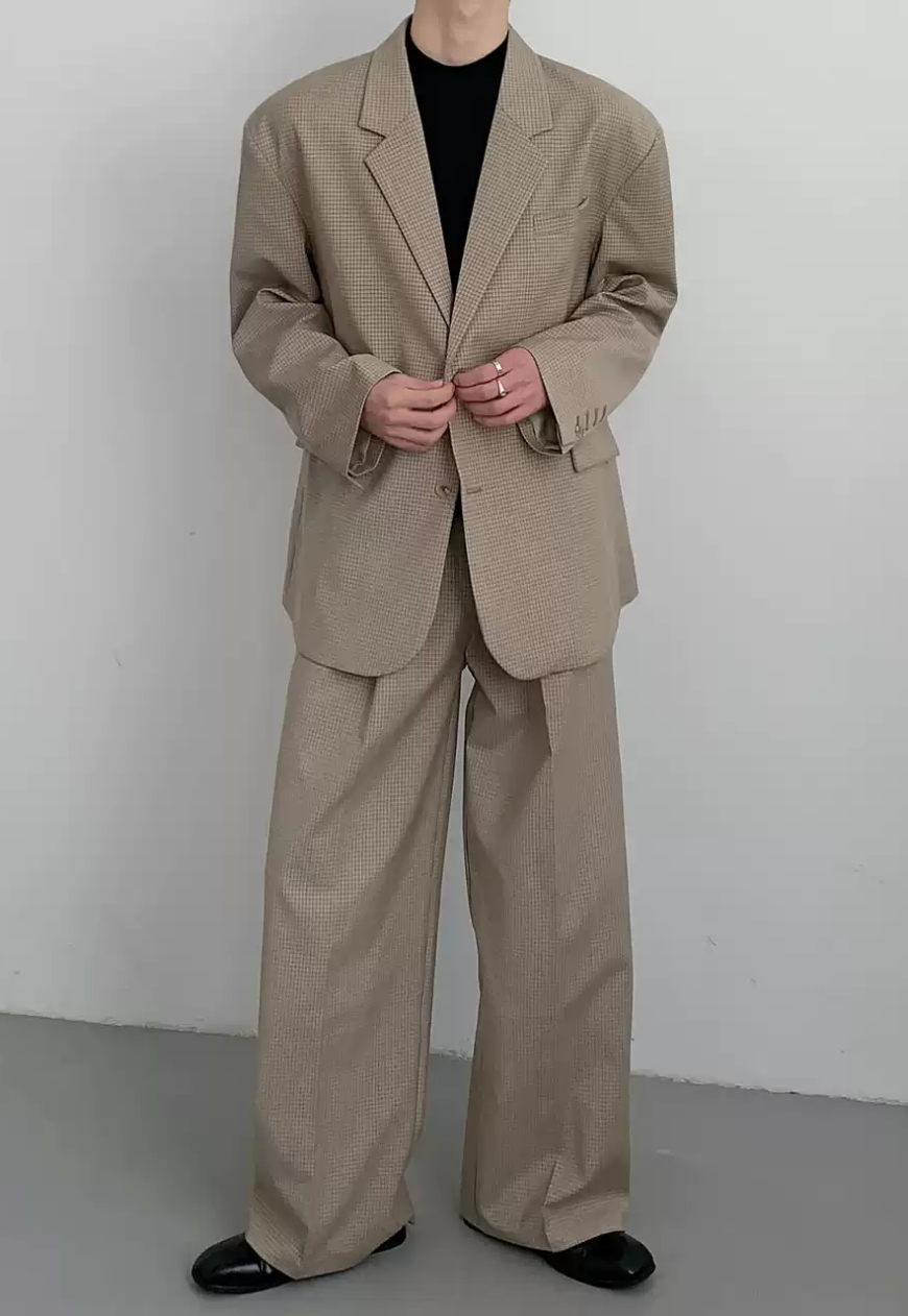 Men's Outerwear casual suit set