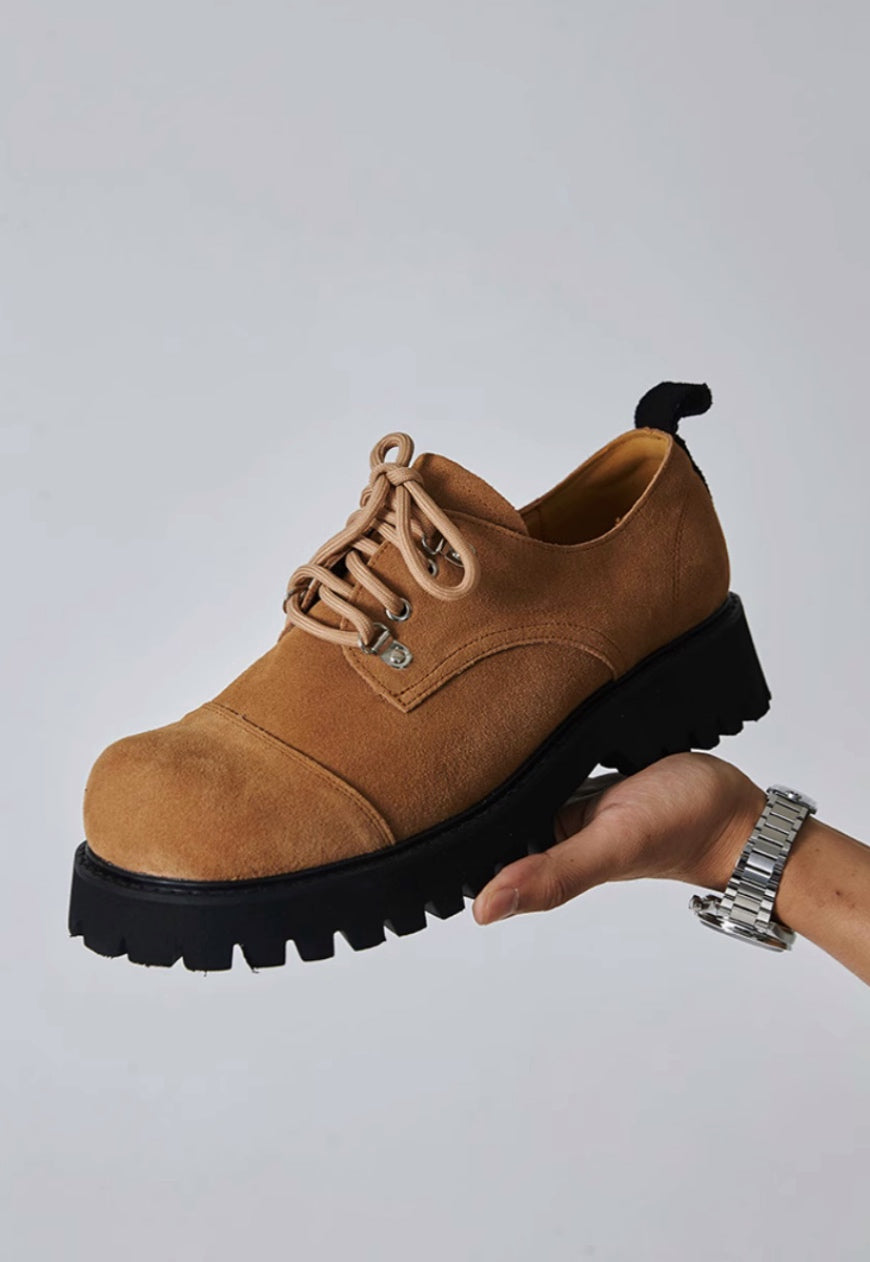 Unisex suede derby shoes AW Vol.2