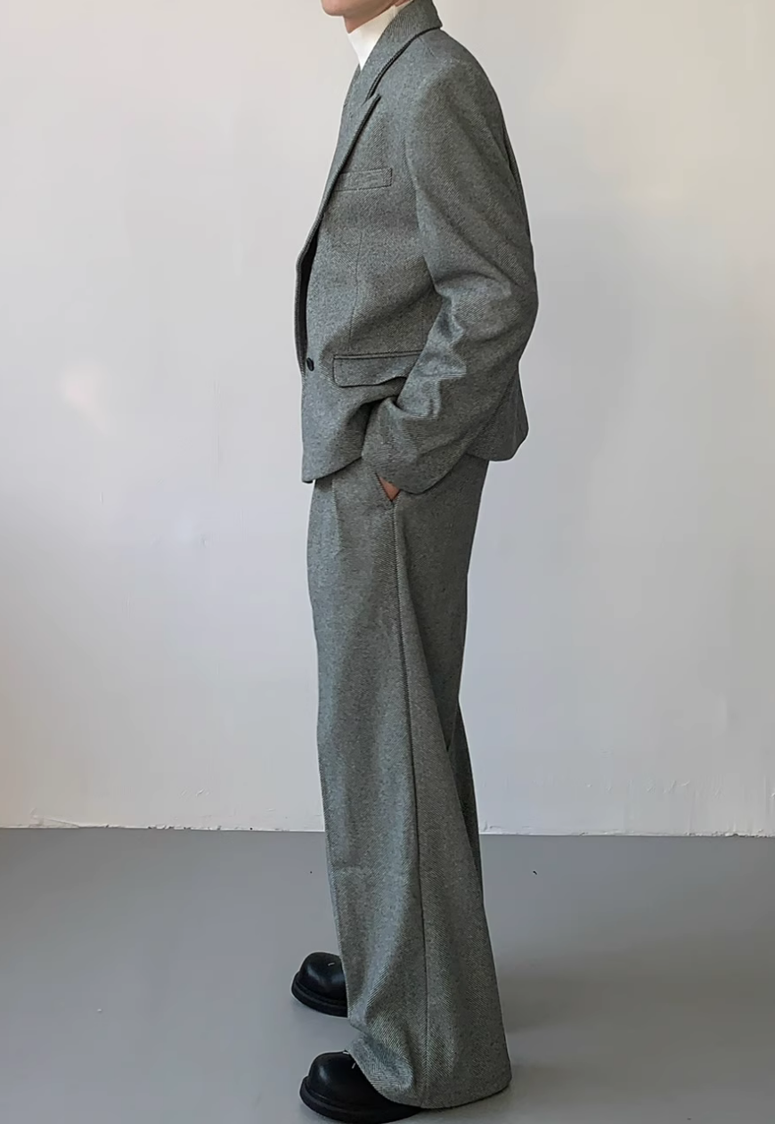 Men's Designed thick suit set