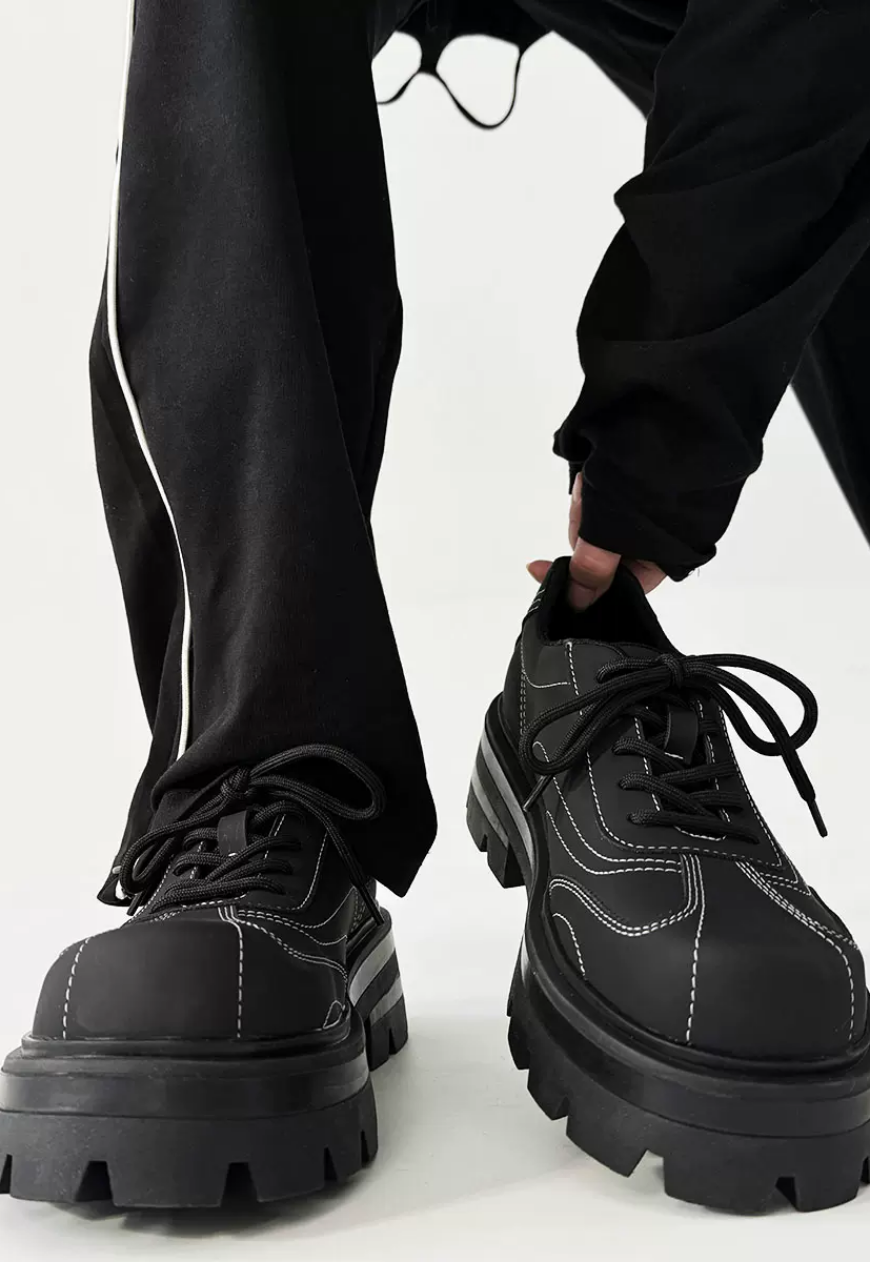 Men's High-end dumb derby shoes