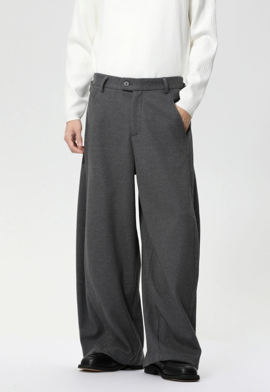 Men's Belted casual pants
