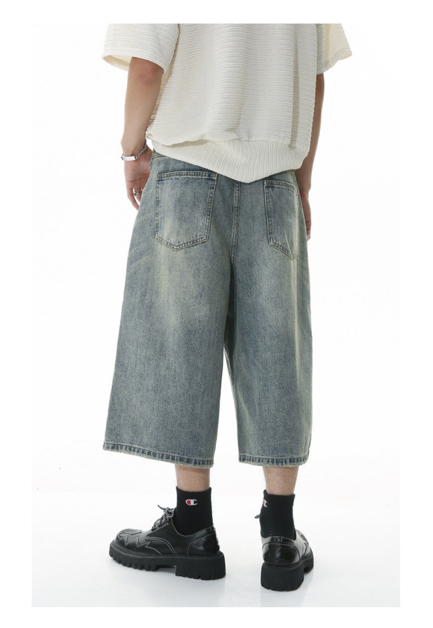 Men's hip hop loose jeans
