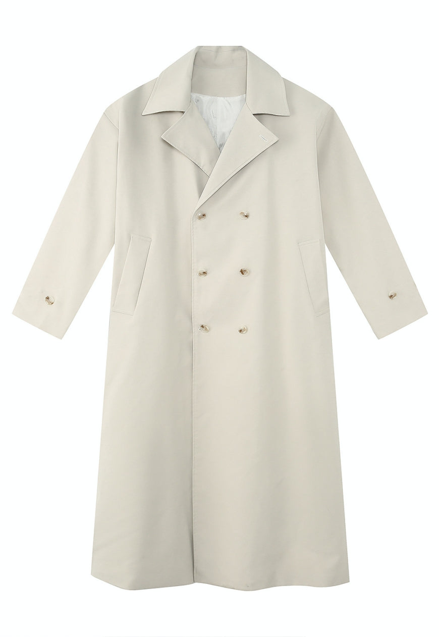 Men's Laceable double-breasted coat