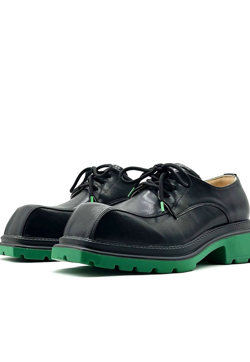 Men's Premium big toe derby shoes