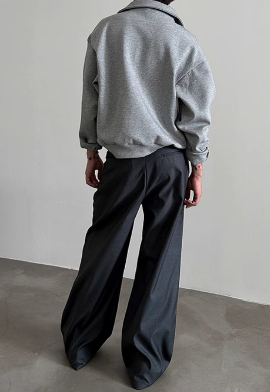 Men's Multi-button design trousers