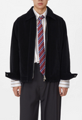 Men's Textured leather jacket