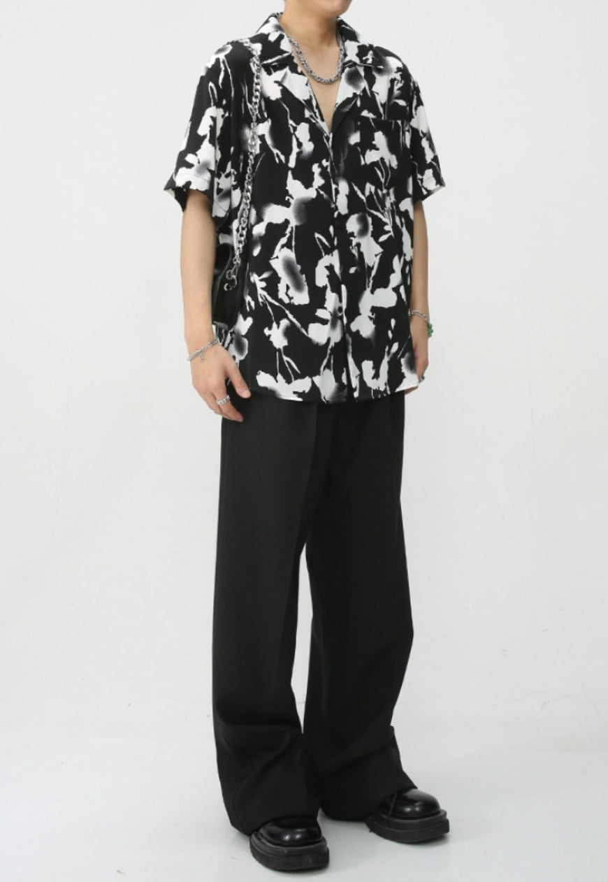Men's Loose Vintage Floral Shirt SS2023 VOL.3