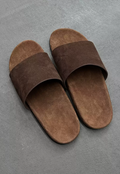 Men's Matte Suede Slides