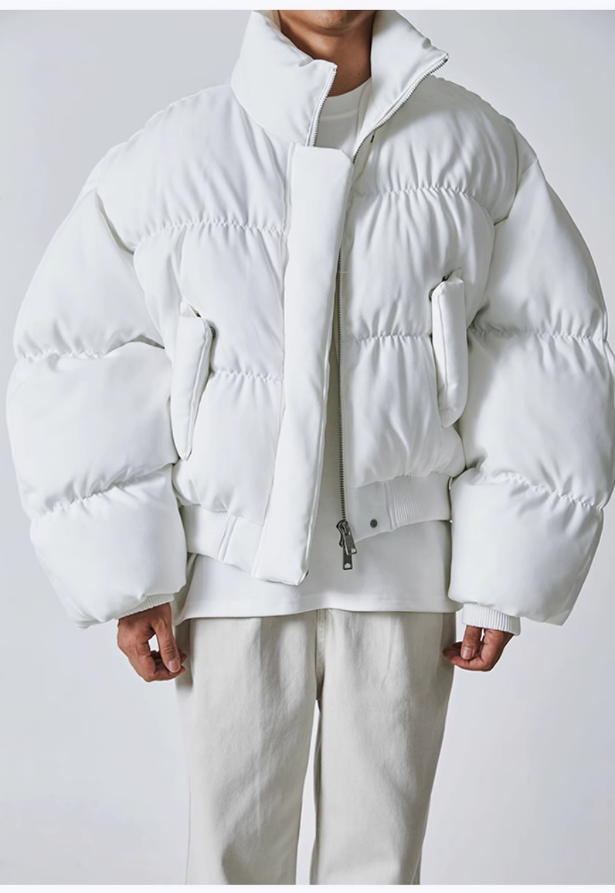 Men's Warm loose thickened cotton jacket