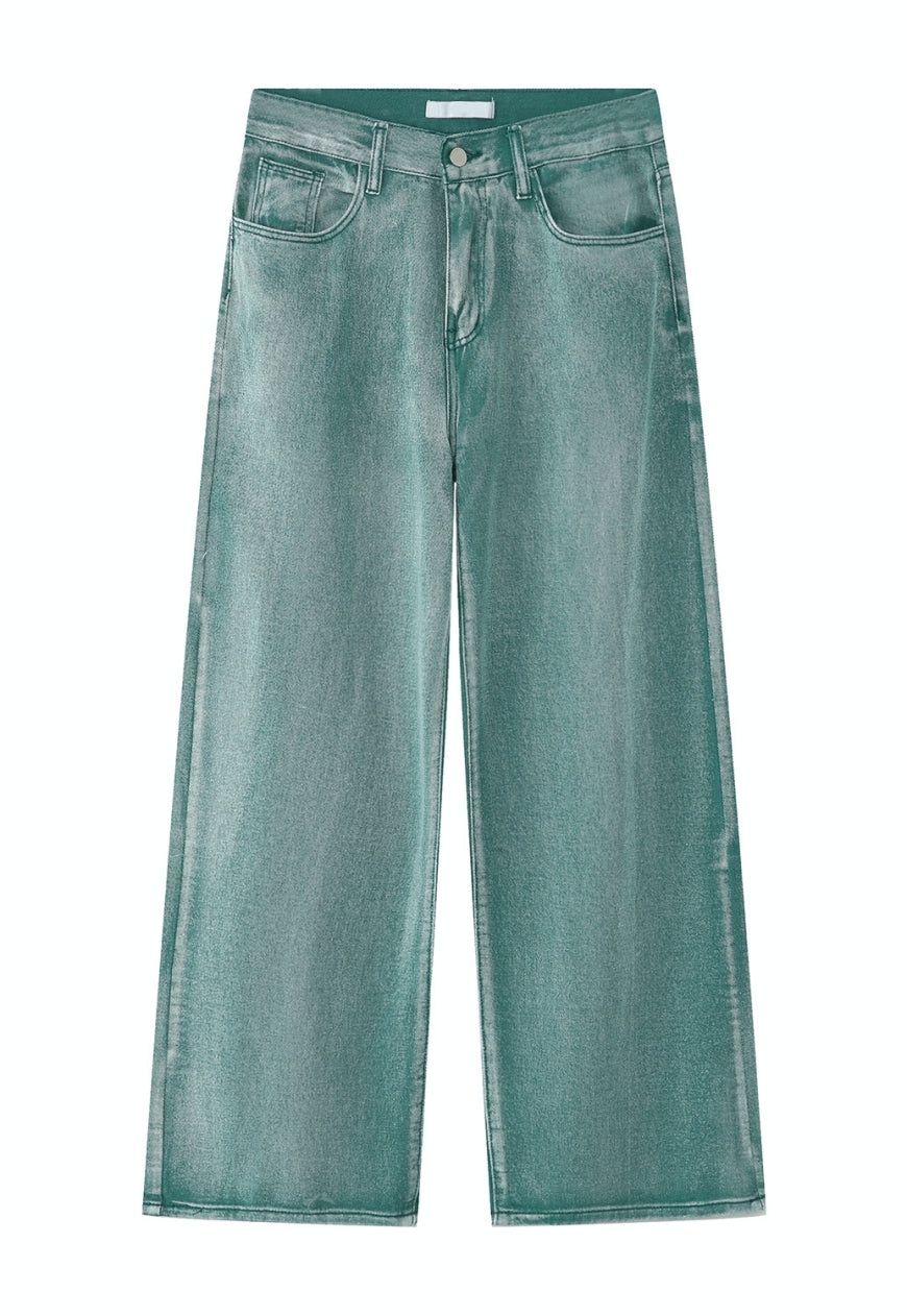 Men's spring summer casual denim suit