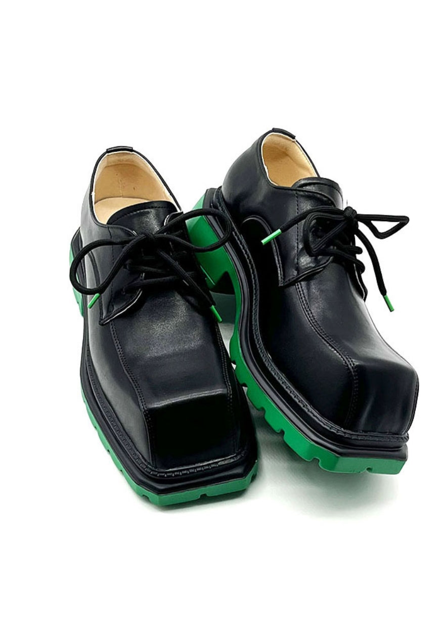 Men's Premium big toe derby shoes