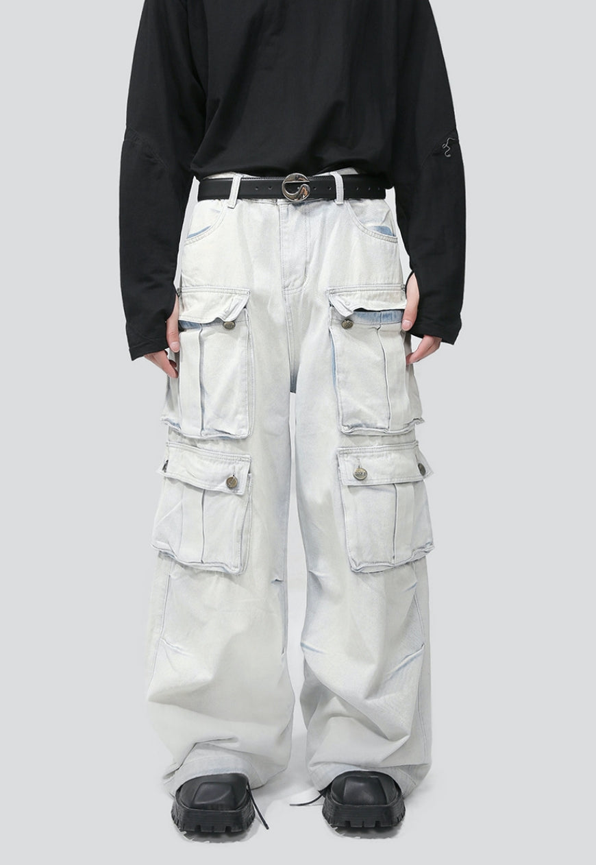 Unisex Decorative chain trousers