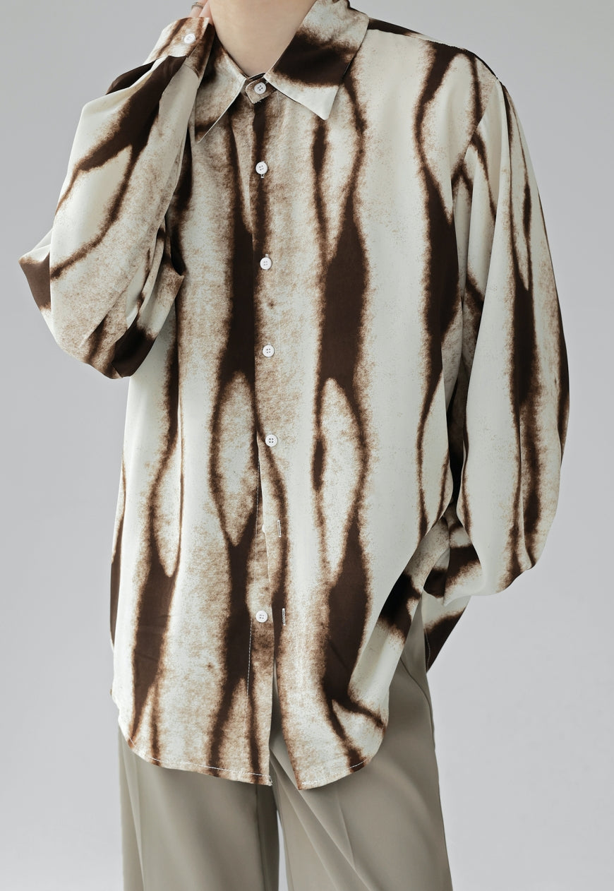 Men's Premium ink tie-dye shirt