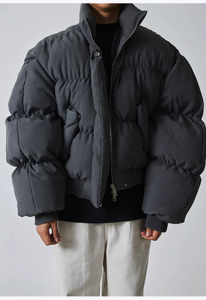 Men's Warm loose thickened cotton jacket