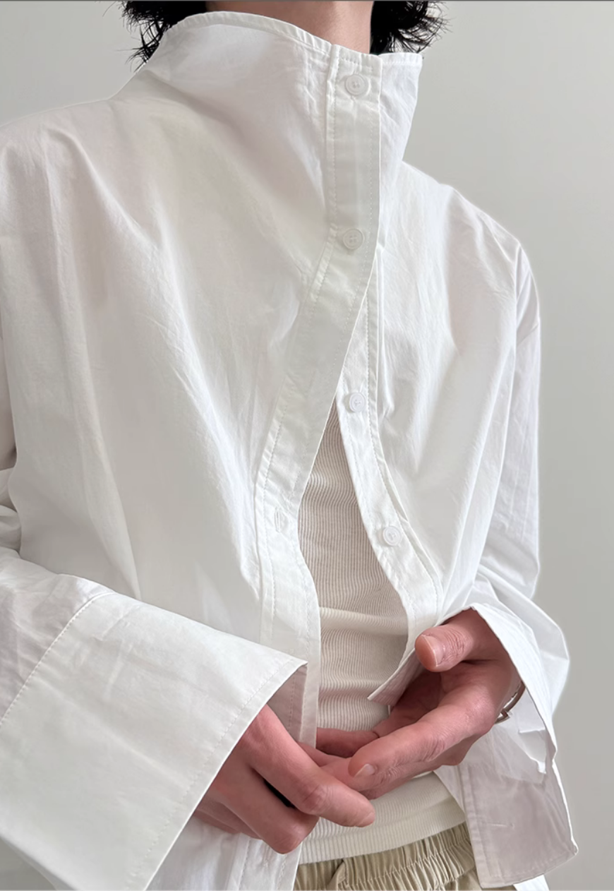 Men's French turtleneck shirt