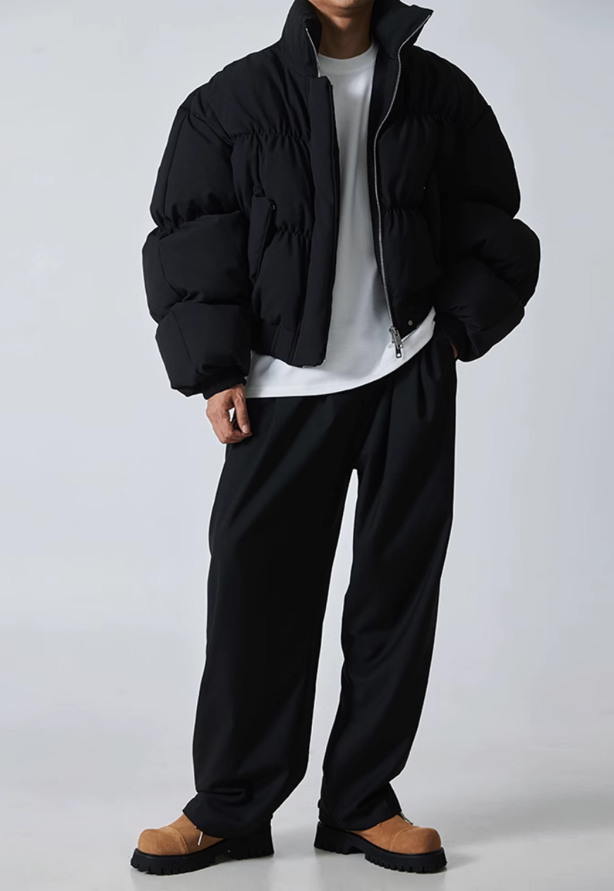 Men's Warm loose thickened cotton jacket