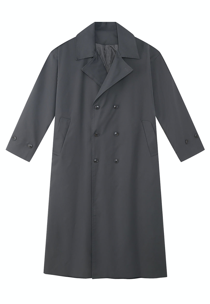 Men's Laceable double-breasted coat