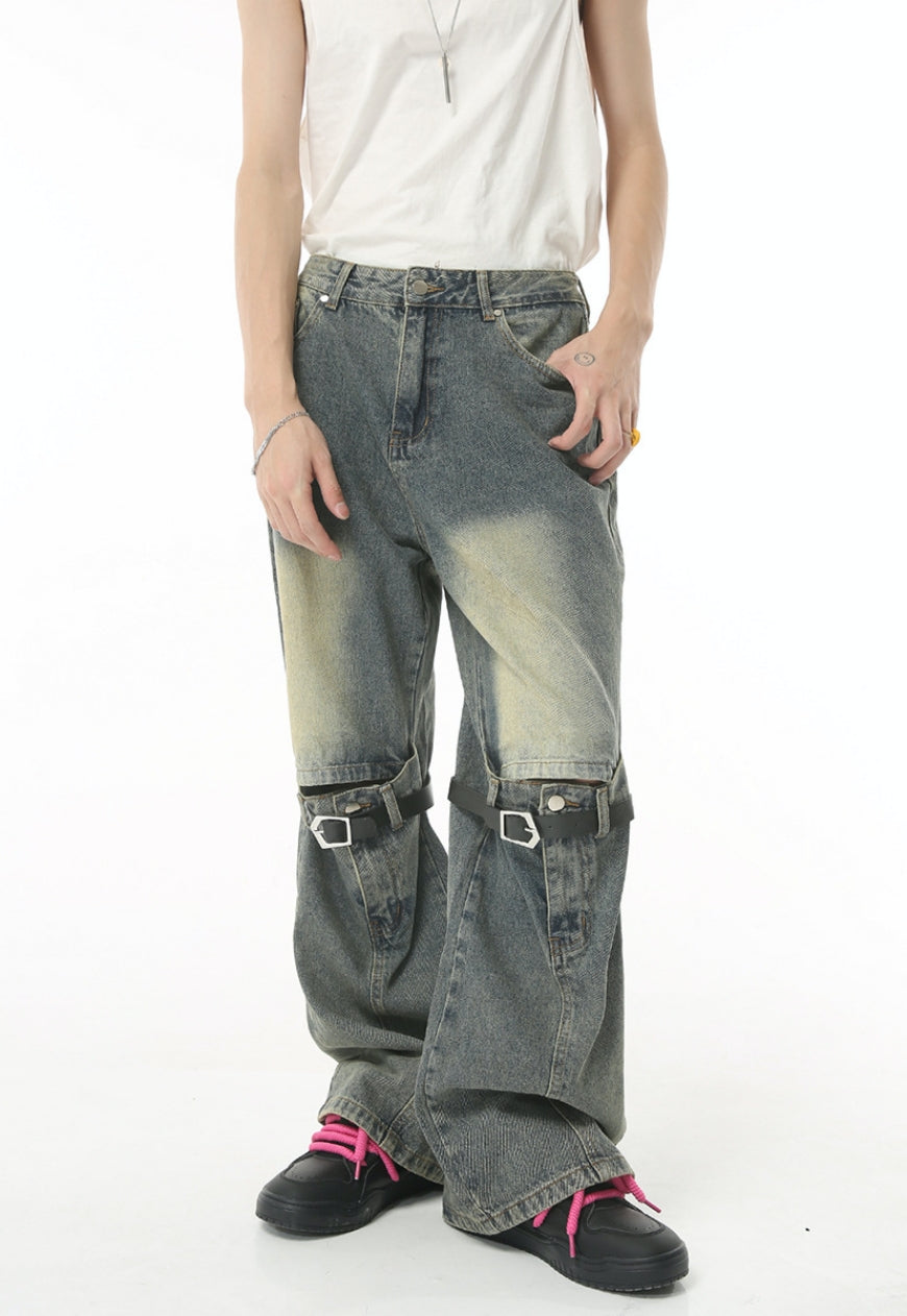 Unisex cargo vintage jeans