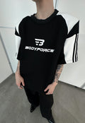 Men's Contrast shoulder pad T-shirt