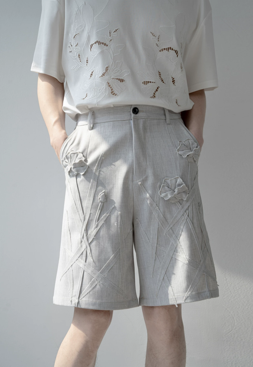Men's Signature 3D Floral Shorts