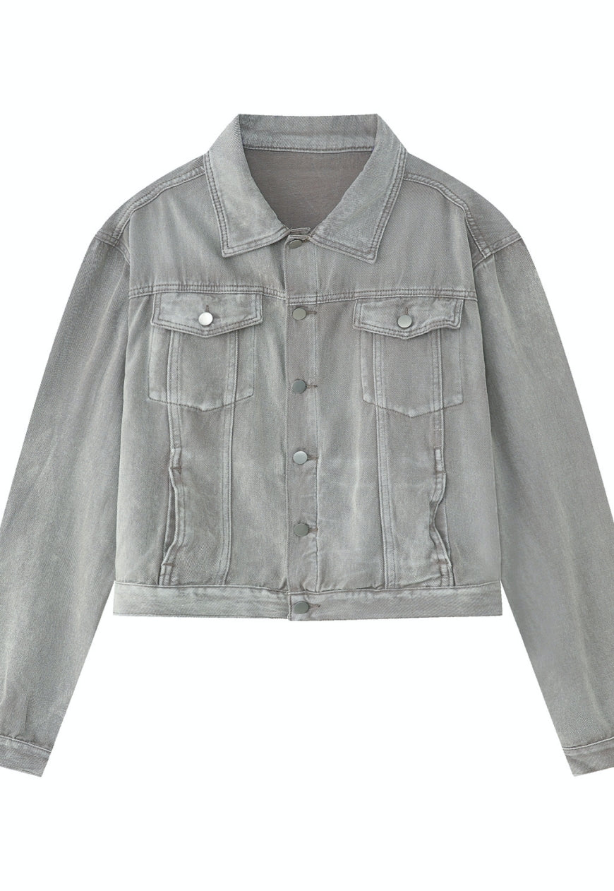 Men's spring summer casual denim suit