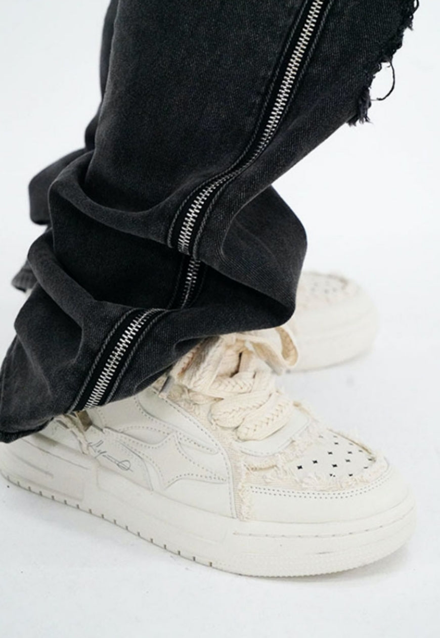 Unisex retro moral training shoes