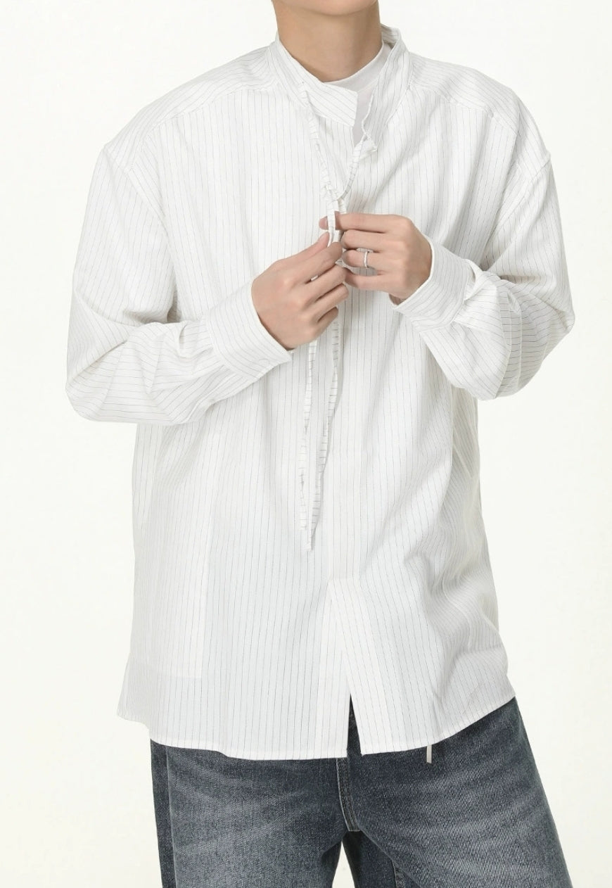 Draped Relaxed Shirt