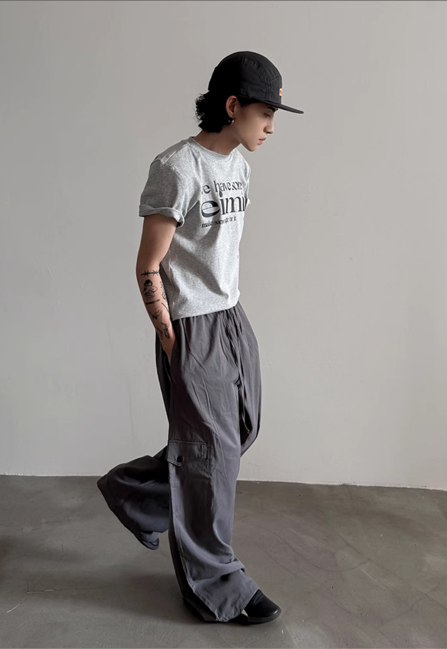 Men's Tencel drape workwear pants