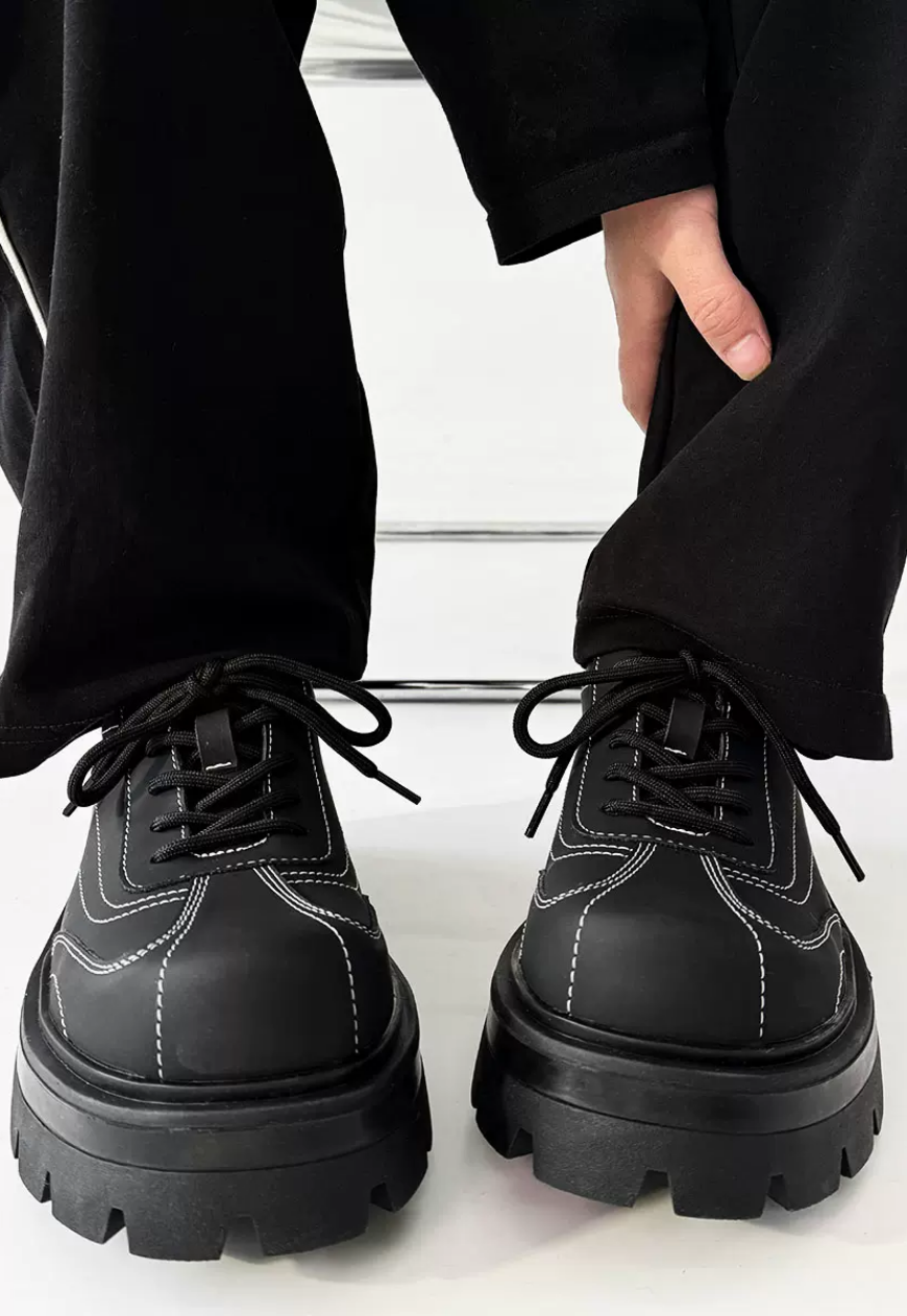 Men's High-end dumb derby shoes