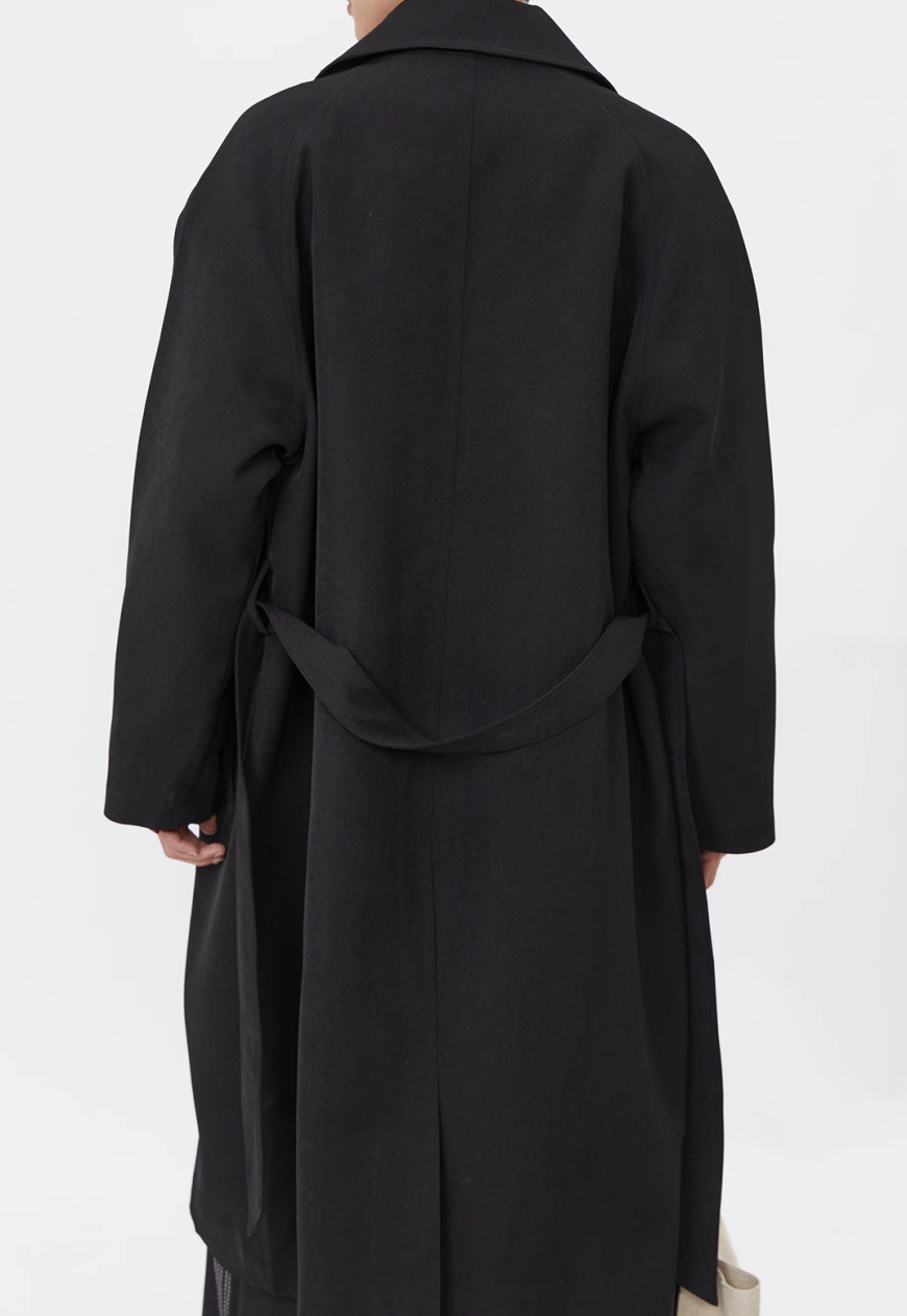 Men's Fashionable long trench coat