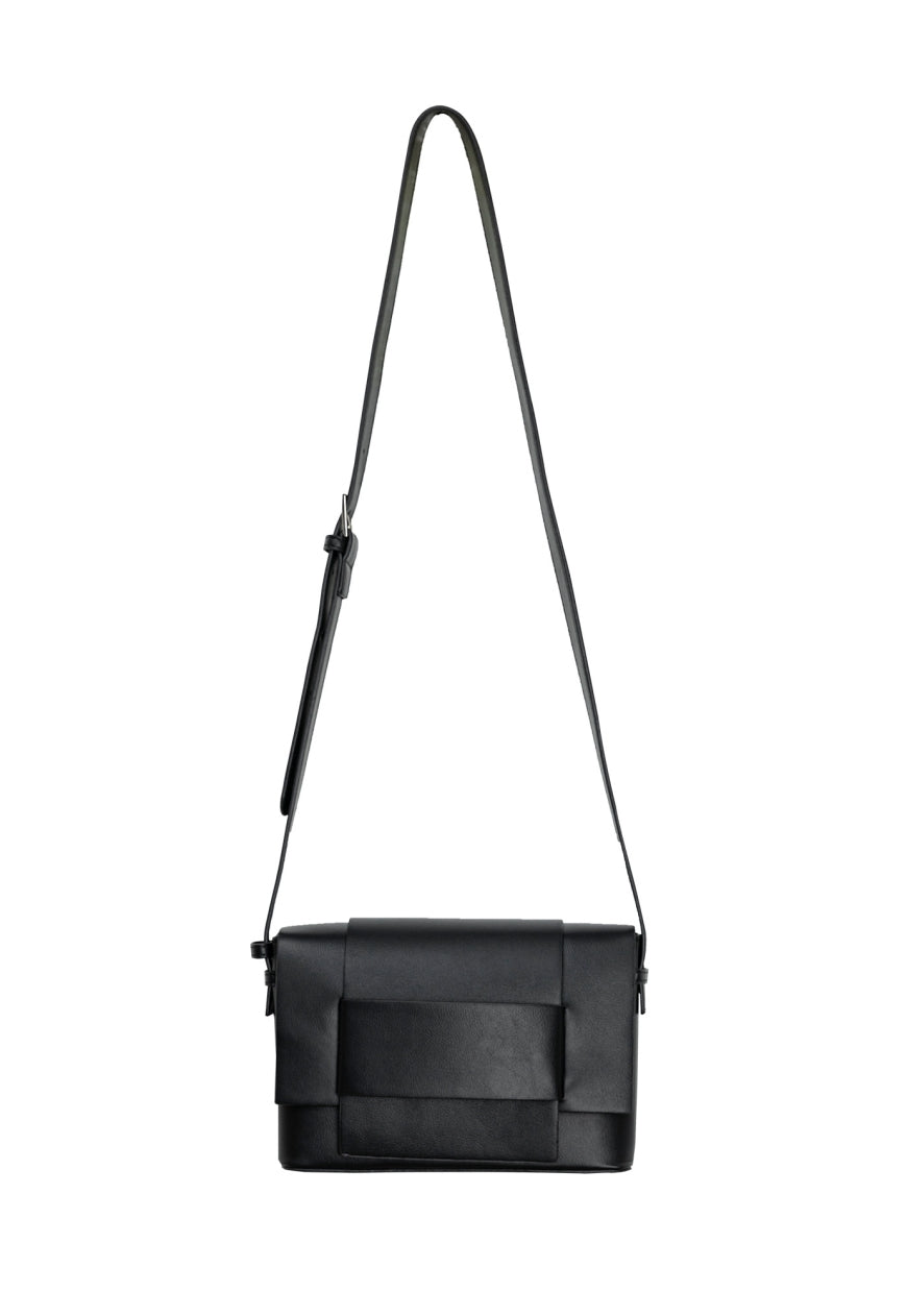Men's Woven leather shoulder bag