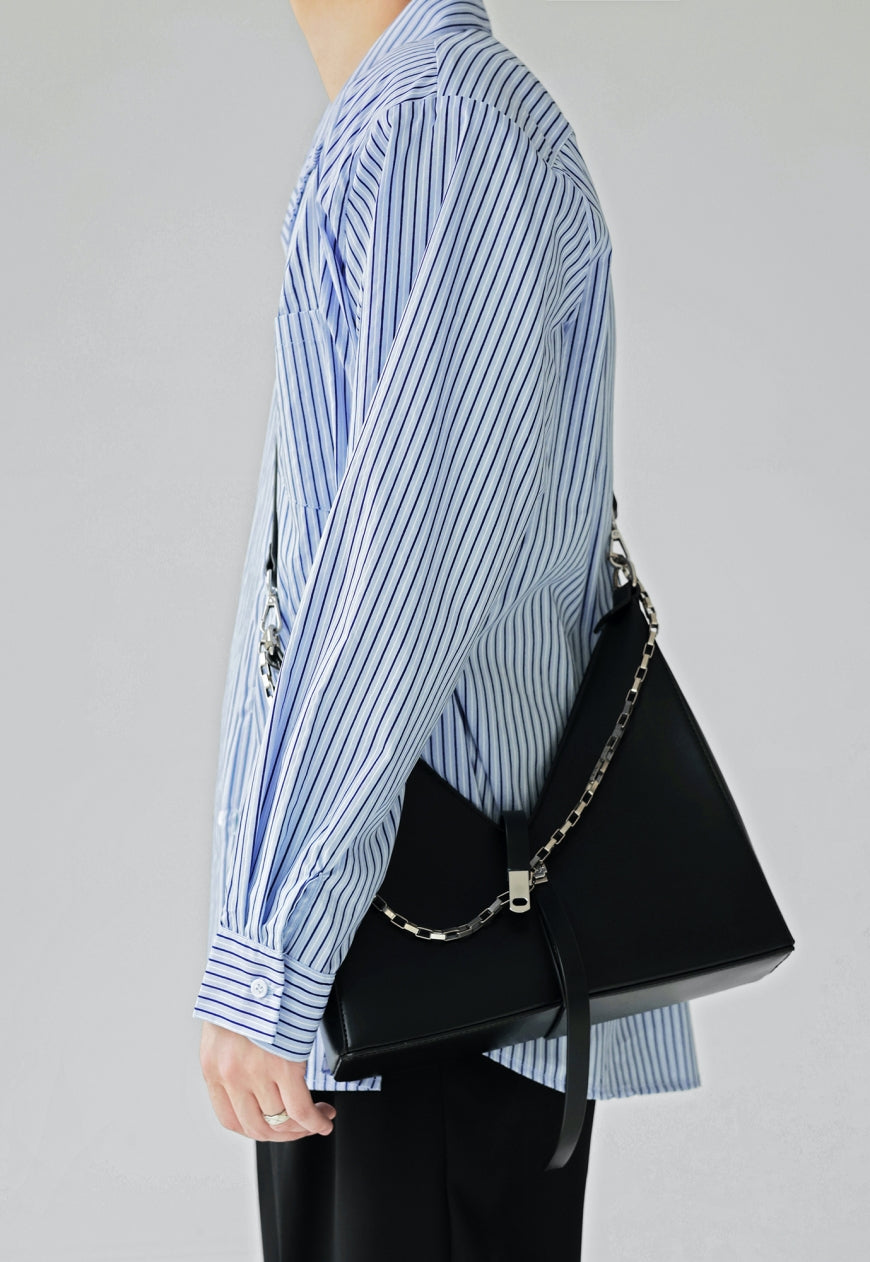 Men's Premium Striped Blue Shirt