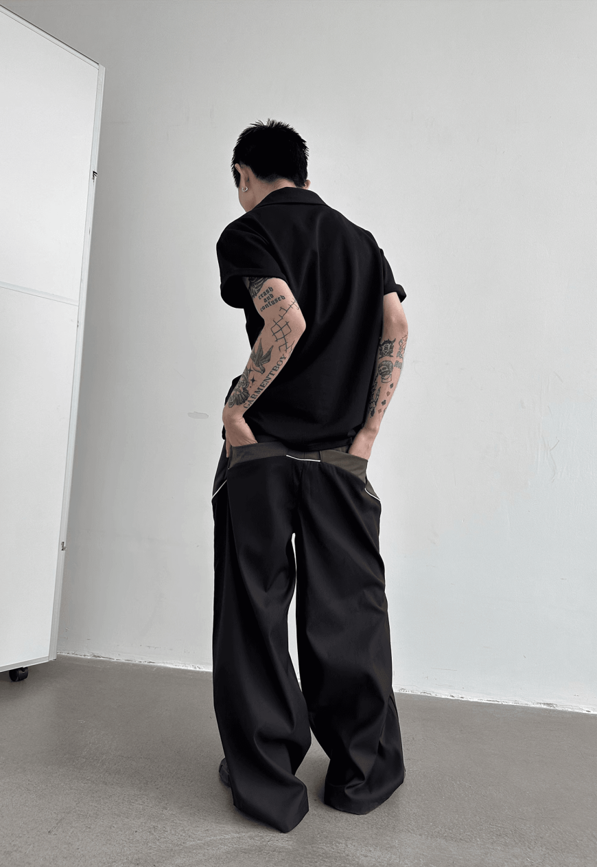 Men's polo collar solid top SS2023 VOL.3
