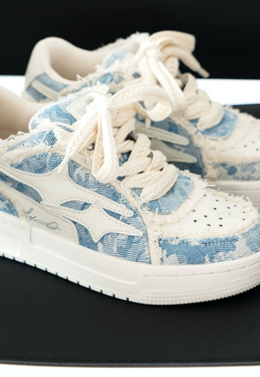 Unisex retro moral training shoes