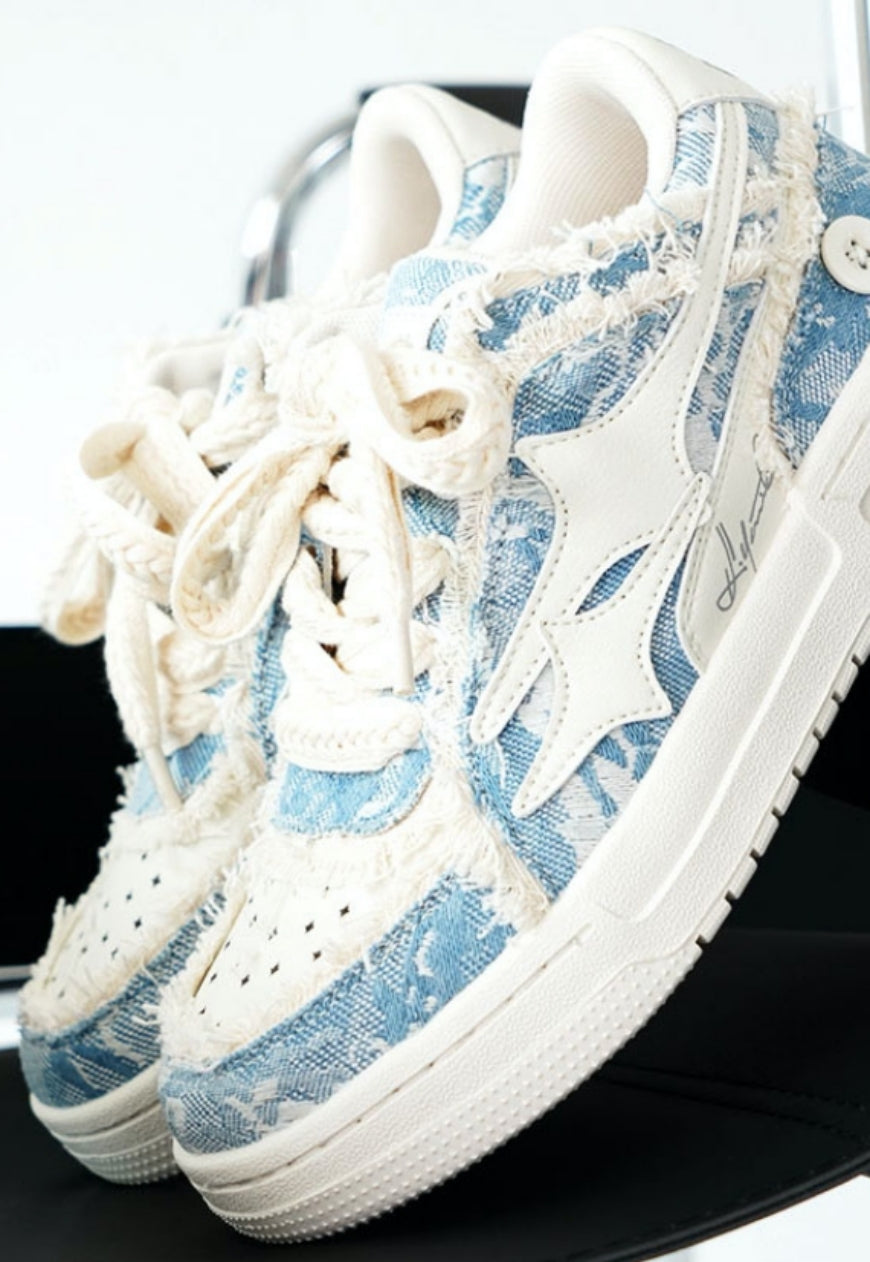 Unisex retro moral training shoes