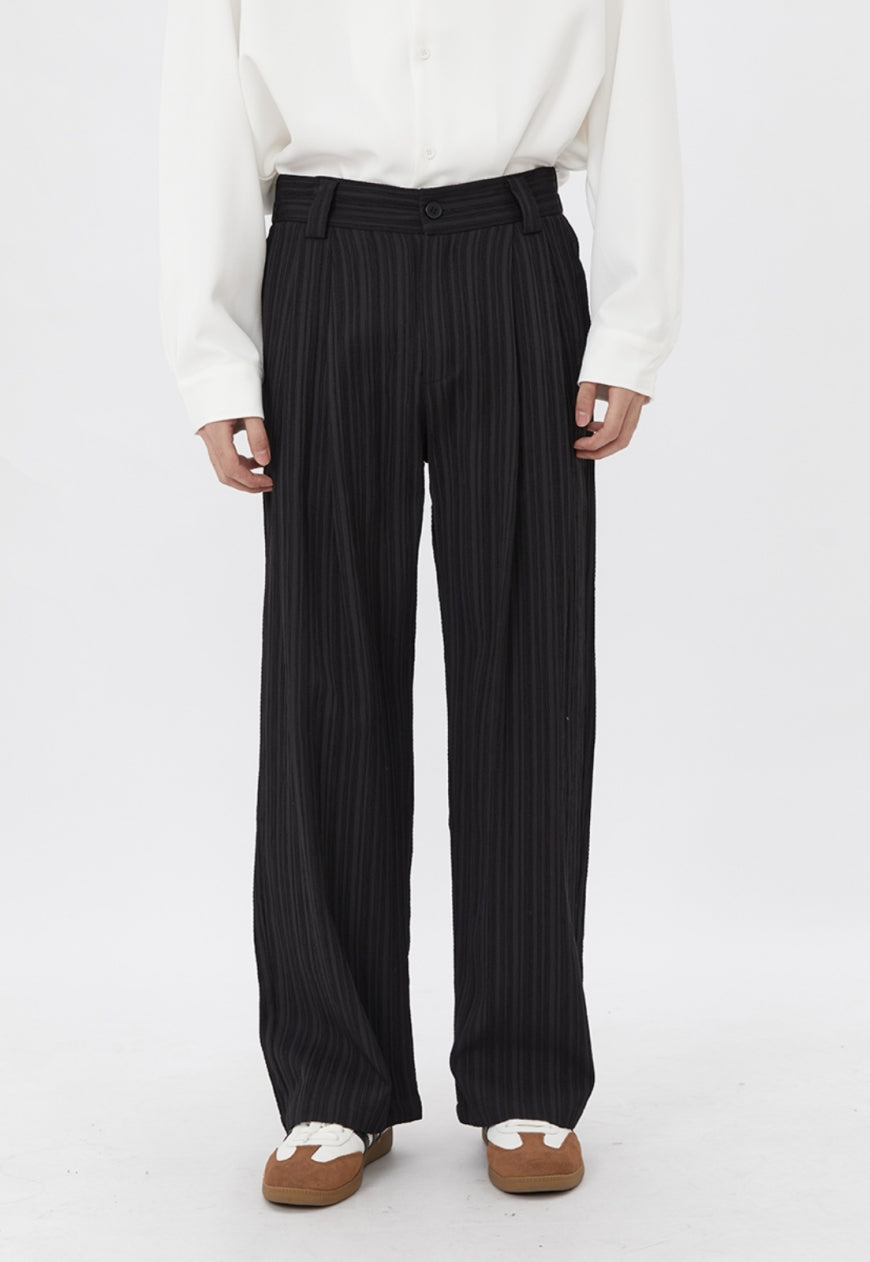 Men's dark pattern casual pants