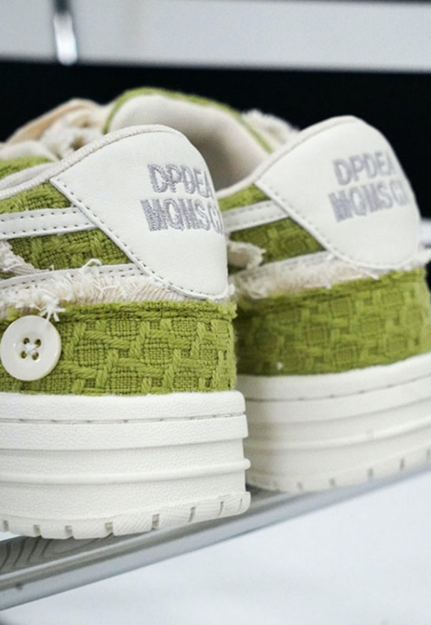 Unisex retro moral training shoes