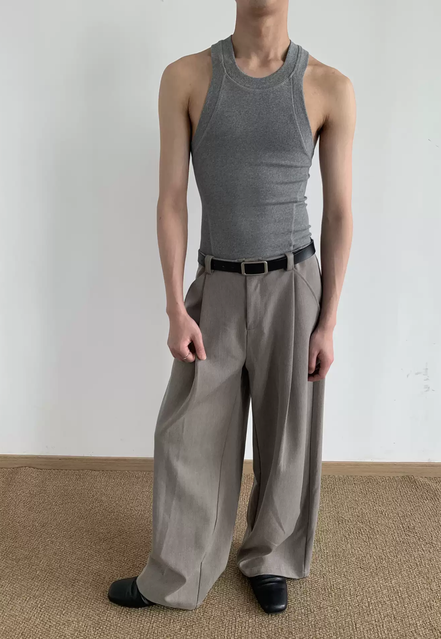 Men's Sculpted U-Neck Tank
