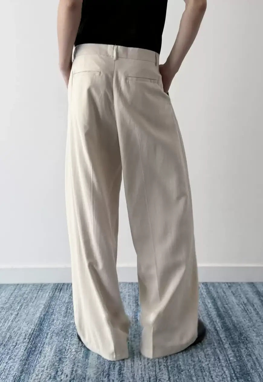 Men's Heritage Linen A-Line Pants