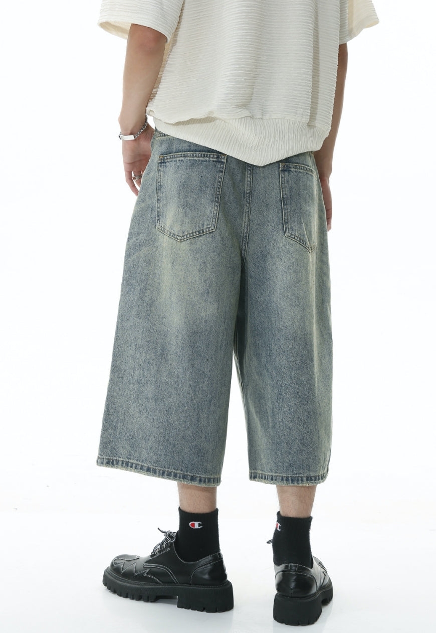 Men's hip hop loose jeans