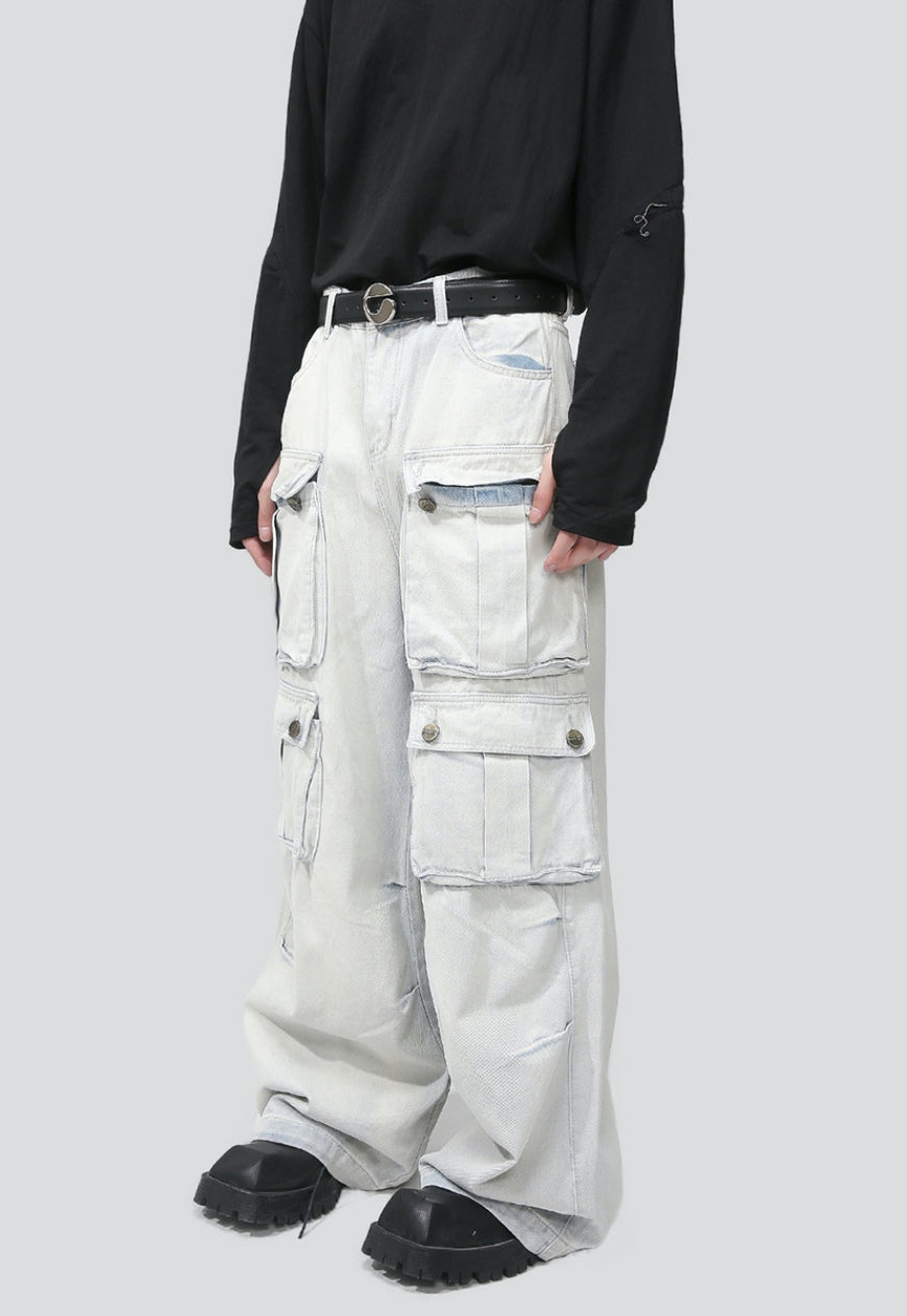 Unisex Decorative chain trousers