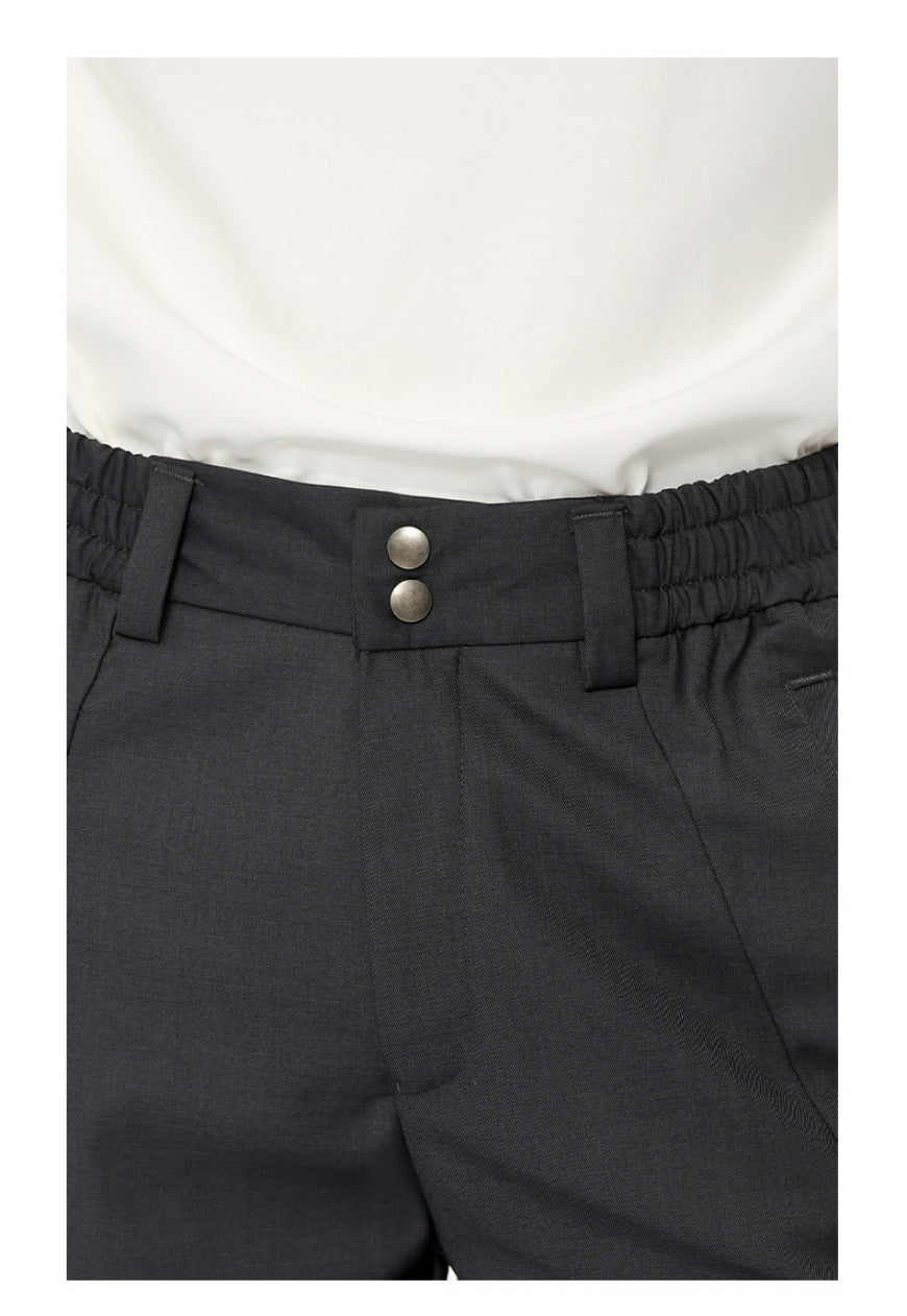 Men's pleated trousers