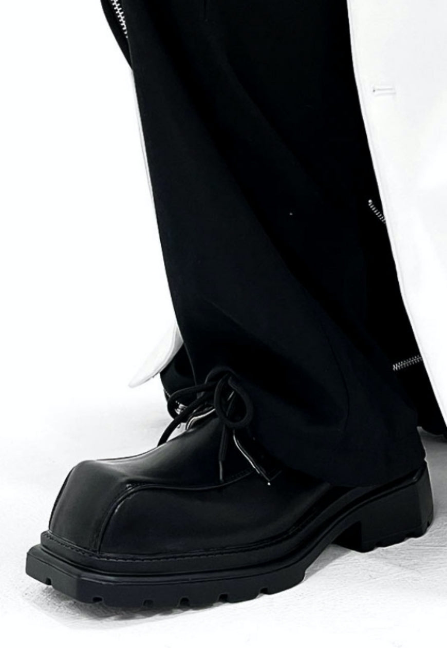 Men's Premium big toe derby shoes
