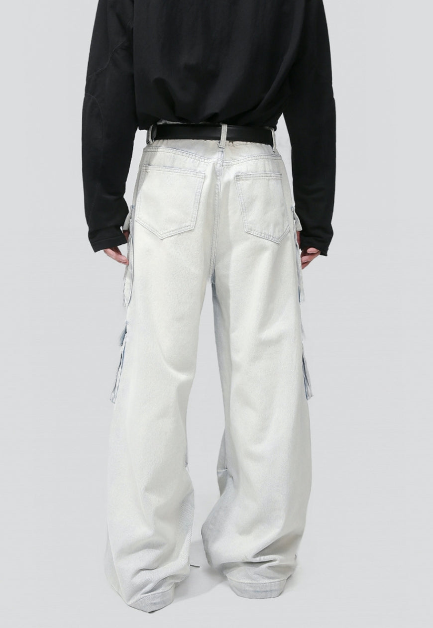 Unisex Decorative chain trousers