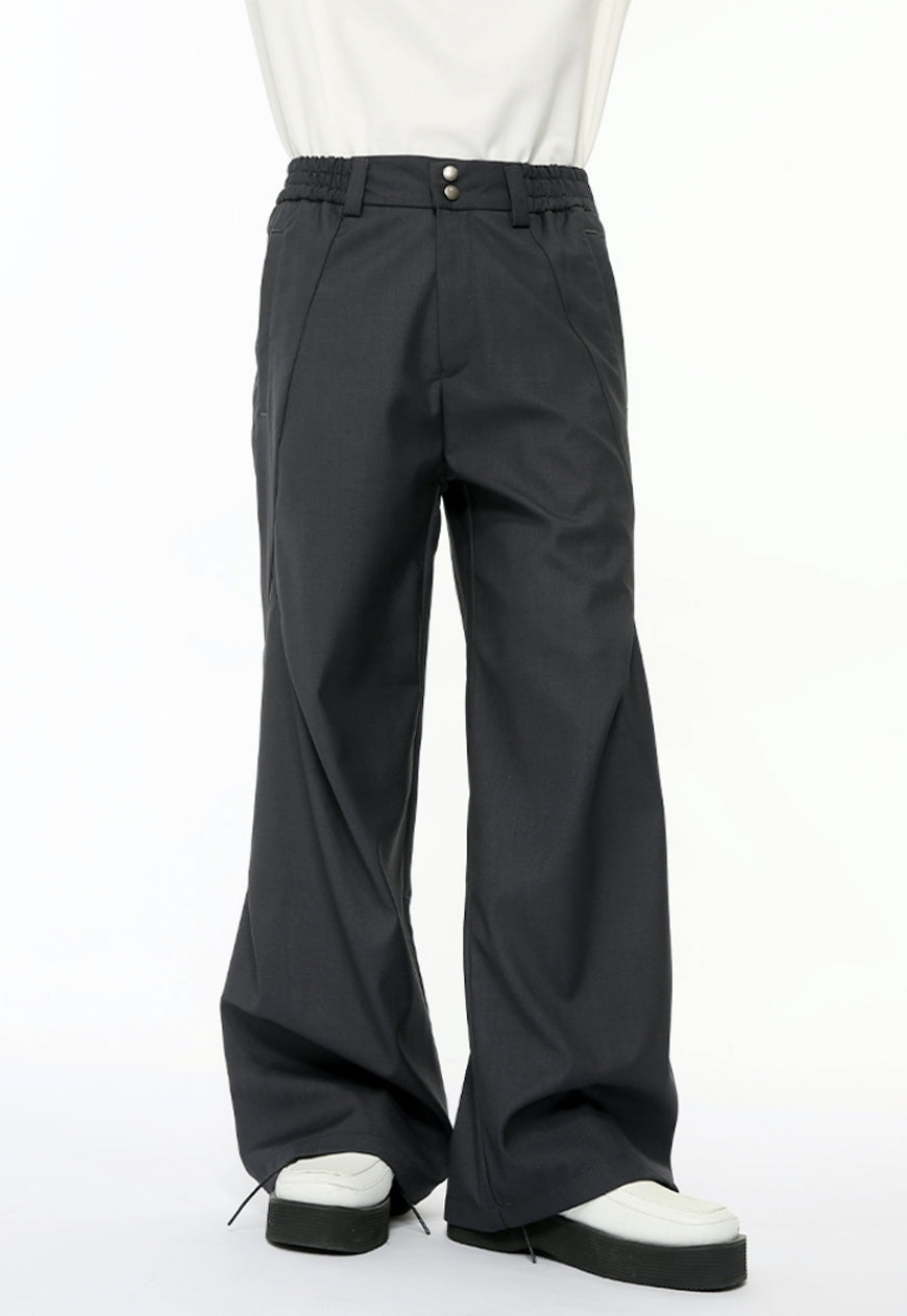 Men's pleated trousers