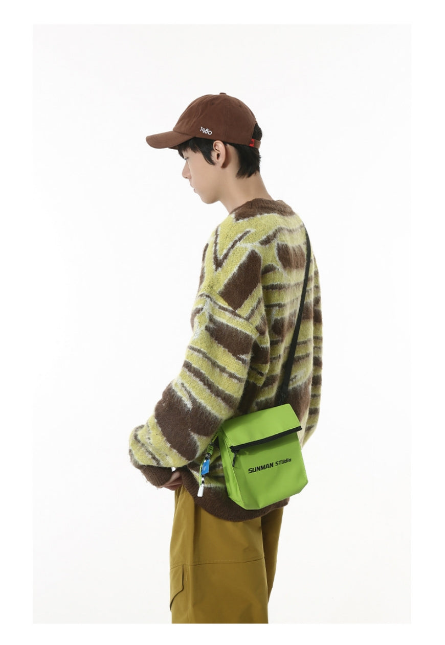 Men's Retro contrast sweater