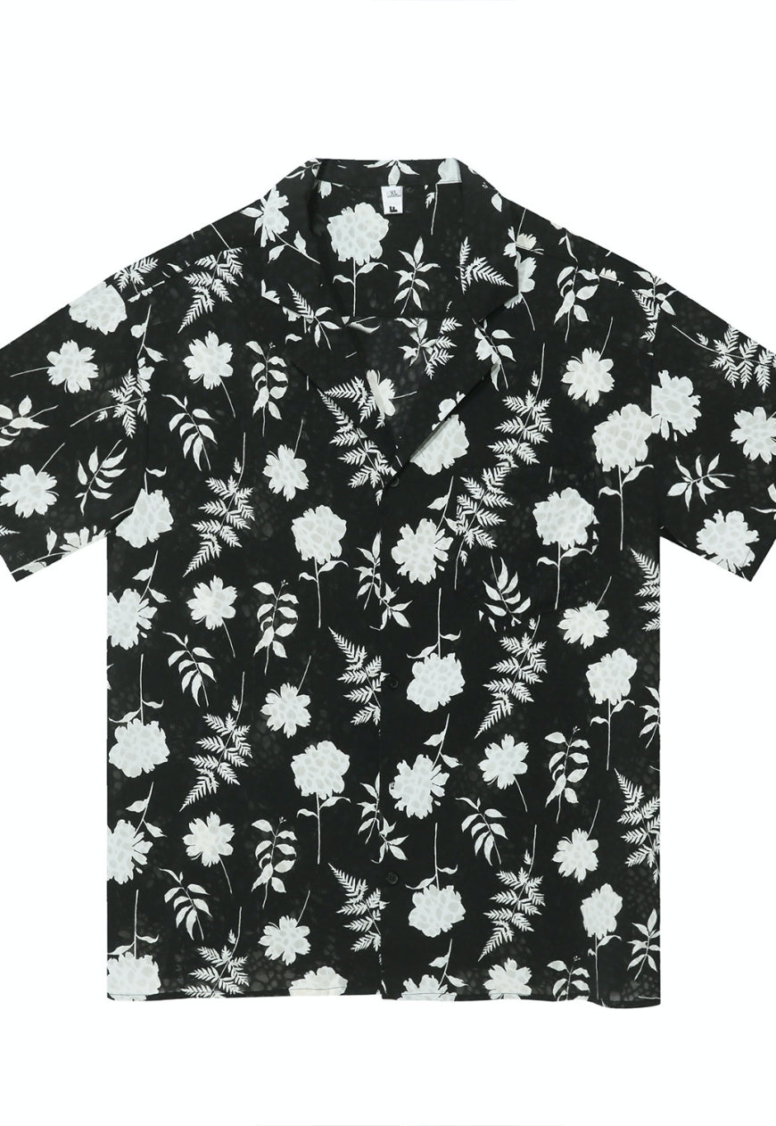 Men's vintage floral shirt