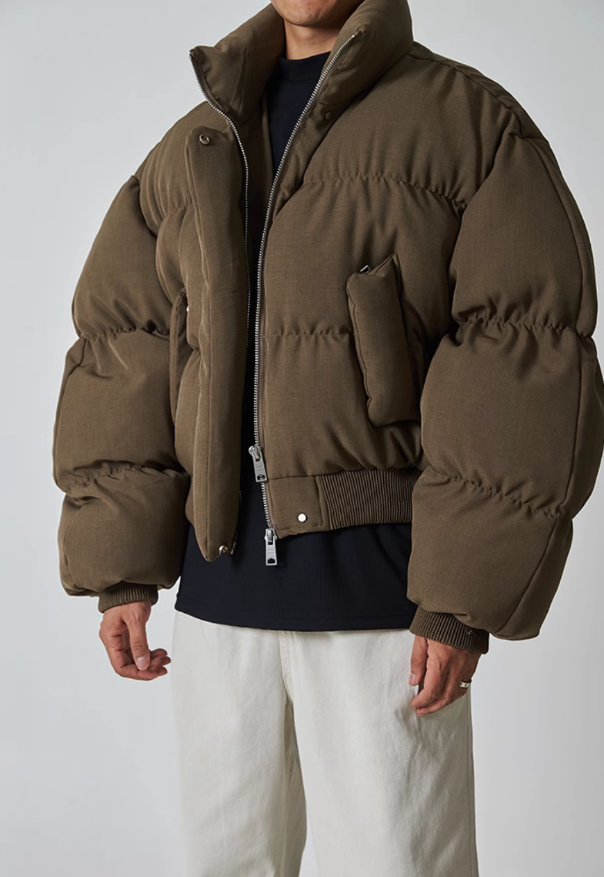 Men's Warm loose thickened cotton jacket